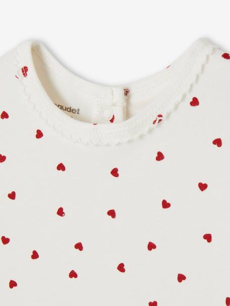 Pack of 2 'Hearts' Sleepsuits for Newborns navy blue - vertbaudet enfant 