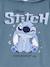 Sweat à capuche Disney Stitch bleu jean - vertbaudet enfant 