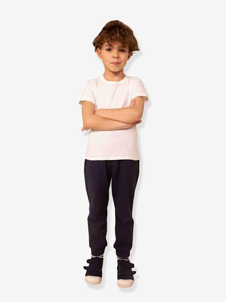 Lot de 2 t-shirts manches courtes blanc - vertbaudet enfant 