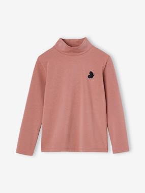 Fille-Lot de 3 tee-shirts BASICS à col montant fille