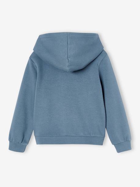 Sweat à capuche Disney Stitch bleu jean - vertbaudet enfant 