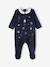 Pyjama Noël bébé garçon en velours brodé marine - vertbaudet enfant 