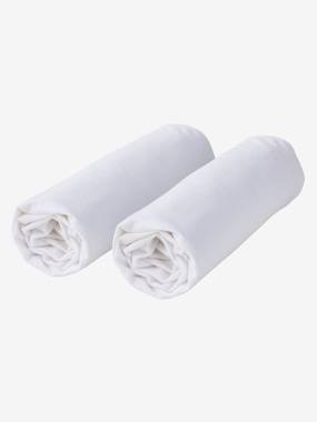 -Lot de 2 alèses éponge imperméable anti-bactériens traitée Sanitized