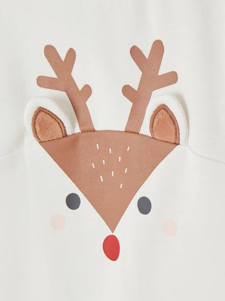 Coffret Noël dors-bien renne + chaussettes bébé écru - vertbaudet enfant 