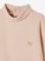 Lot de 2 t-shirts col roulé bébé marine+rose pâle - vertbaudet enfant 