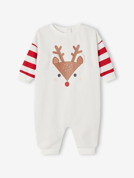 Coffret Noël dors-bien renne + chaussettes bébé écru - vertbaudet enfant 
