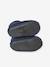 High Top, Fur-Lined Slippers for Children navy blue - vertbaudet enfant 