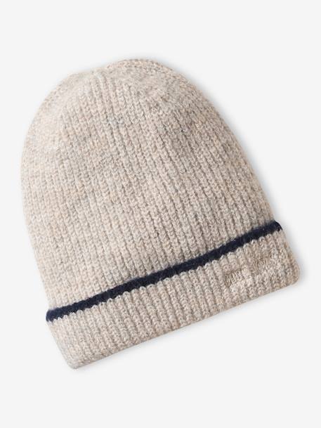 Cool Kids Beanie + Snood + Gloves Set for Boys grey blue - vertbaudet enfant 