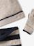 Cool Kids Beanie + Snood + Gloves Set for Boys grey blue - vertbaudet enfant 