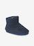 High Top, Fur-Lined Slippers for Children navy blue - vertbaudet enfant 