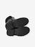 Faux Fur Ankle Boots with Laces for Girls black - vertbaudet enfant 