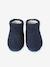 High Top, Fur-Lined Slippers for Children navy blue - vertbaudet enfant 