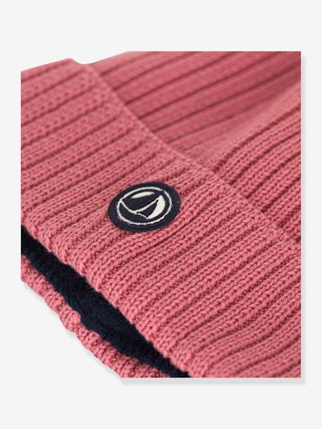 PETIT BATEAU fleece-lined hat rose - vertbaudet enfant 
