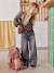 Jean fille large bleu moyen+denim black+denim bleached+denim brut+denim gris+stone - vertbaudet enfant 
