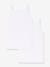 Set of 2 white PETIT BATEAU shirts with straps white - vertbaudet enfant 