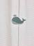 Semi-Sheer Curtain with Eyelets & Marine Animals, Under the Ocean WHITE LIGHT SOLID WITH DESIGN - vertbaudet enfant 