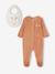 Christmas Special Reindeer Gift Box with Sleepsuit + Bib  for Babies pecan nut - vertbaudet enfant 