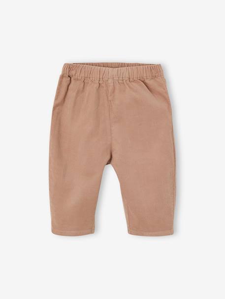 Shirt Bodysuit + Corduroy Trousers + Bandana Ensemble for Babies sage green - vertbaudet enfant 
