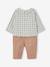 Shirt Bodysuit + Corduroy Trousers + Bandana Ensemble for Babies sage green - vertbaudet enfant 