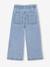 Jean fille large charpentier bleu clair+bleu moyen+denim gris - vertbaudet enfant 