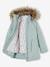 Parka fille 3 en 1 hiver à capuche DARK GREEN+kaki+PURPLE DARK+vert de gris - vertbaudet enfant 