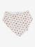 Lot 3 bavoirs bandanas en gaze de coton / éponge noisette - vertbaudet enfant 