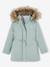 Parka fille 3 en 1 hiver à capuche DARK GREEN+kaki+PURPLE DARK+vert de gris - vertbaudet enfant 