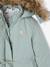 Parka fille 3 en 1 hiver à capuche DARK GREEN+kaki+PURPLE DARK+vert de gris - vertbaudet enfant 