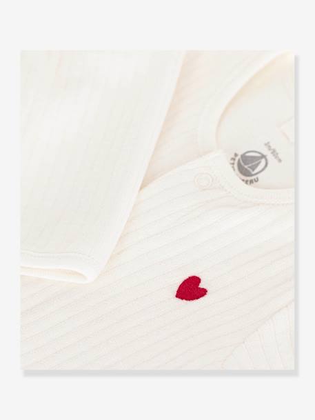 PETIT BATEAU bodysuit white - vertbaudet enfant 