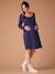 Nightie in Pointelle Knit for Maternity, by ENVIE DE FRAISE navy blue - vertbaudet enfant 