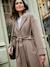 Woollen Cloth Coat, Adaptive for Maternity & Babywearing, by ENVIE DE FRAISE black+hazel - vertbaudet enfant 
