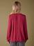 Tee-shirt grossesse effet blouse croisé devant bordeaux - vertbaudet enfant 