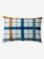 Parure housse de couette enfant et taie d'oreiller en flanelle RETRO WINTER, avec coton recyclé rayé marine - vertbaudet enfant 