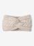 Cable Knit Headband For Girls ecru - vertbaudet enfant 