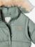 Adaptive Padded Jacket with Removable Hood & Sleeves for Girls lichen - vertbaudet enfant 