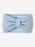 Ensemble bonnet + snood + moufles 'coeur' bébé fille bleu glacier - vertbaudet enfant 