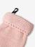 Ensemble bébé fille bonnet + snood + moufles rose poudré - vertbaudet enfant 