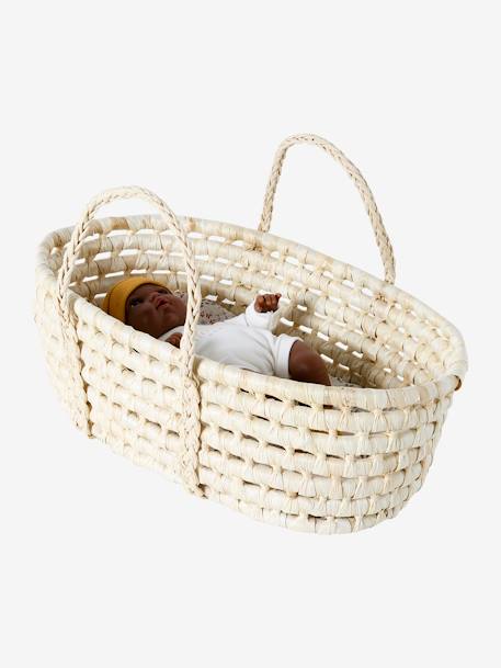 Couffin pour poupon beige - vertbaudet enfant 