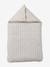 Nid d'ange en gaze de coton et fausse fourrure beige imprimé - vertbaudet enfant 