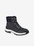 High-Top Trainers with Laces for Boys navy blue - vertbaudet enfant 