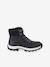 High-Top Trainers with Laces for Boys navy blue - vertbaudet enfant 