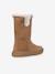 J Theleven Girl GEOX® fur-lined boots camel - vertbaudet enfant 