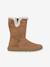 J Theleven Girl GEOX® fur-lined boots camel - vertbaudet enfant 