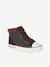 High-Top Trainers with Laces & Zips for Children navy blue - vertbaudet enfant 