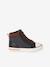 High-Top Trainers with Laces & Zips for Children navy blue - vertbaudet enfant 