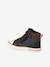 High-Top Trainers with Laces & Zips for Children navy blue - vertbaudet enfant 