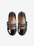 Ballerine double bride noir - vertbaudet enfant 