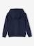 Sweat garçon zippé à capuche animation rayures Beige chiné+bleu nuit - vertbaudet enfant 