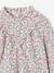 Blouse fille à volants imprimée fleurs écru - vertbaudet enfant 