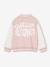 Rolling Stones bomber jacket for girls pale pink - vertbaudet enfant 